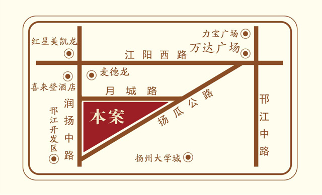 項目概況： 　　 　　月城熙庭住宅小區項目地處揚州市西南版塊的核心位置，潤揚路東側、揚瓜路北側，地理位置優越，地塊周邊商業發達，人流密集，交通極為便利。本項目是由揚州市高新區和揚州市邗江城市建設發展有限公司共同組建的揚州市邗江圖騰置業發展有限公司開發建設的，占地面積78畝，總建筑面積121212平方米，總投資額超過7億元。小區由4幢高層住宅、7幢疊加別墅、7幢聯排別墅組成，其中90㎡以下小戶型有278戶，90-130㎡中等戶型有279戶，疊加別墅戶型有80戶，聯排別墅戶型有21戶，總計658戶，機動車停車數688個。 　　 　　月城熙庭住宅小區于2014年8月18日開工，2015年8月18日開盤銷售。   戶型展示： 　　見附圖   區域位置：          物業管理： 　　揚州市富嘉物業服務有限公司于2013年5月成立，注冊資本100萬元，公司注冊地址為揚州市邗江區江陽西路78-1號，是由“揚州市邗江城市建設發展有限公司（邗江區國有企業）”組建的全資子公司，三級資質。 　　物業企業名稱 揚州市富嘉物業服務有限公司月城熙庭管理處     在線咨詢（QQ，電話） 銷售服務熱線：0514-87657888   戶型圖附圖：